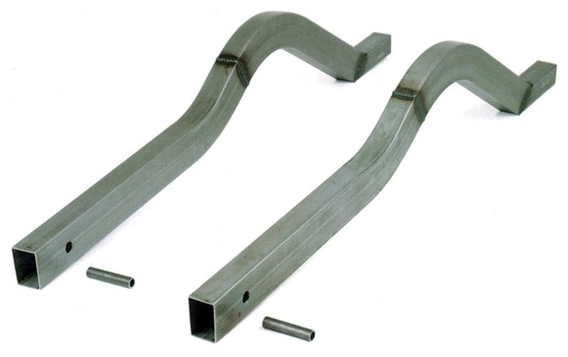 Competition Engineering C3031 Formed Frame Rail Kits; Rear; 2 in. x 3 in. x 0.083 in. Wall Mild Steel Tube
