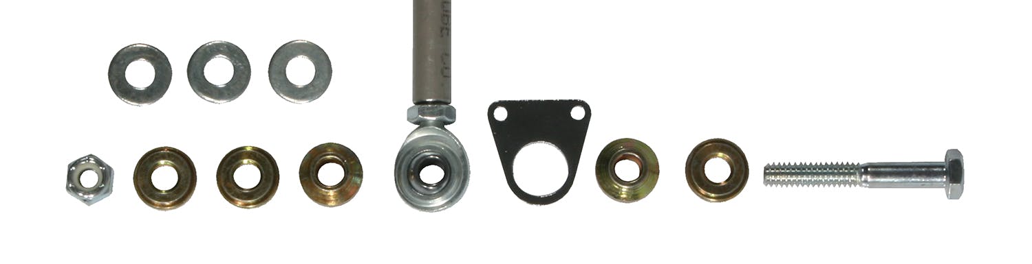 Competition Engineering C3465 Throttle Linkage Rod Kit; Incl. 23 in. Aluminum Rod; 2 Rod Ends