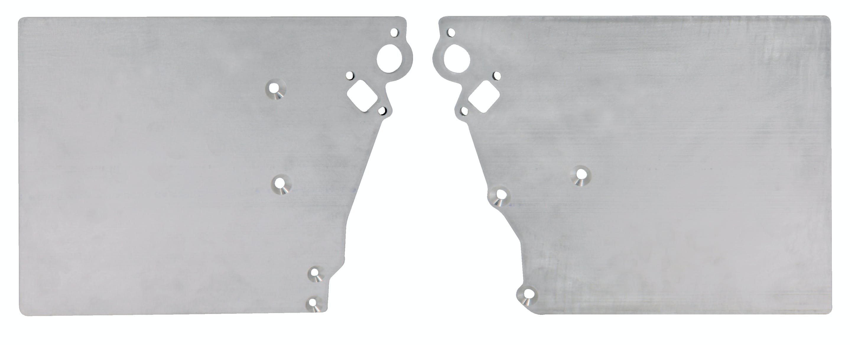 Competition Engineering C3995 Motor Plate, Aluminum LS1, Two Plate Design, 1/4 Inch Thick 6061-T6
