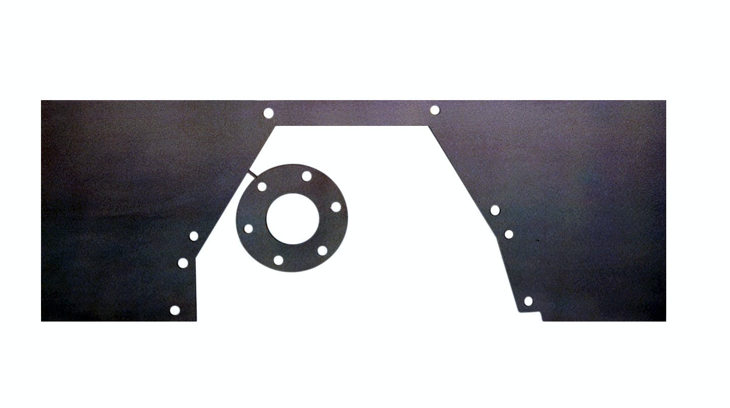 Competition Engineering C4037 Mid Mount Plate; 0.090 in. Thick Steel; 30 in. Long x 10 13/16 in. Wide