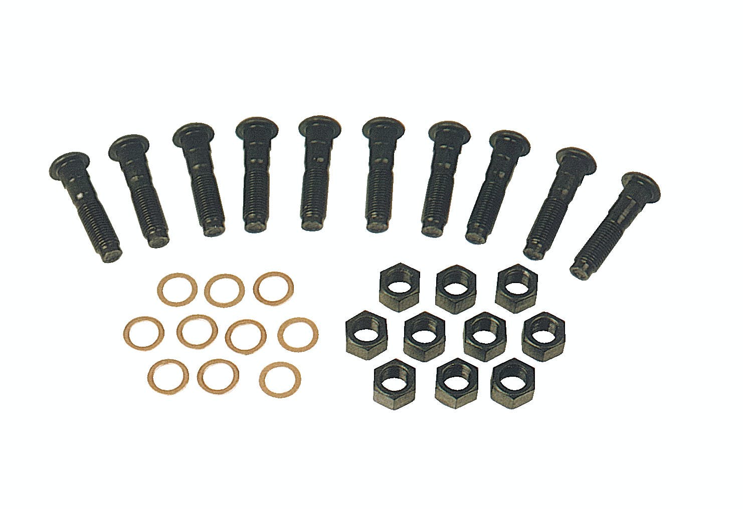 Competition Engineering C9006 Carrier Stud Kit; Incl. Nuts; Copper Sealing Washers