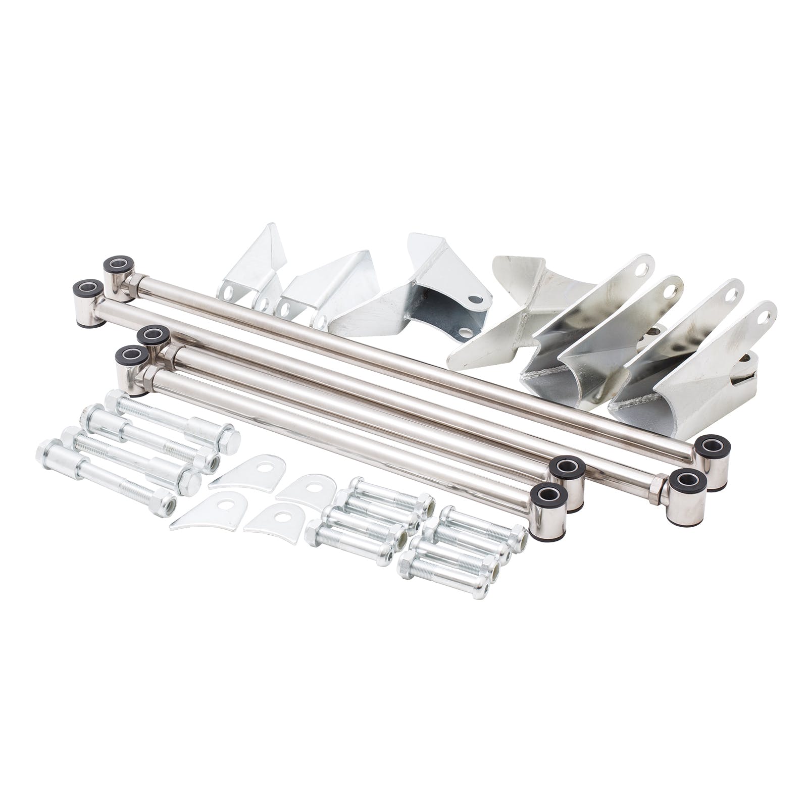 Top Street Performance CB5102 1933 Ford Triangulated 4-Link Rear-End Kit, Stainless Steel