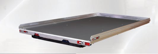 DECKED CG1500-7348 Slide Out Cargo Tray, 1500 lb capacity, 70% ext 6 bearings, Alum Tie-Down Rails