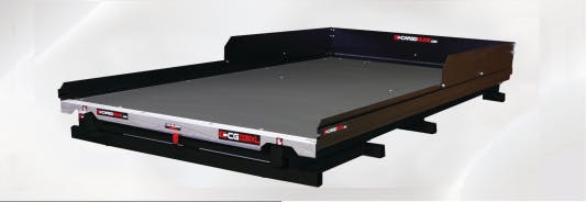 DECKED CG2200XL-7348 Slide Out Cargo Tray, 2200 lb capacity, 100% extension, 28 Bearings