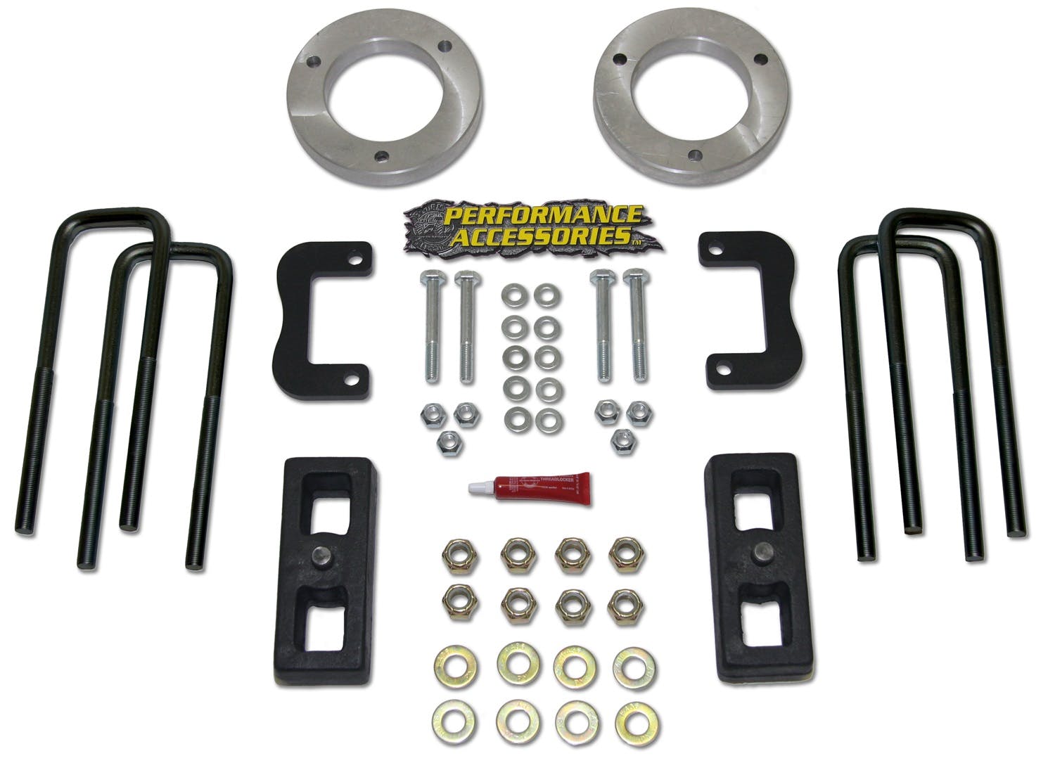 Performance Accessories PACL231PA Performance Accessories 3 inch front strut extension and 1 inch rear lift