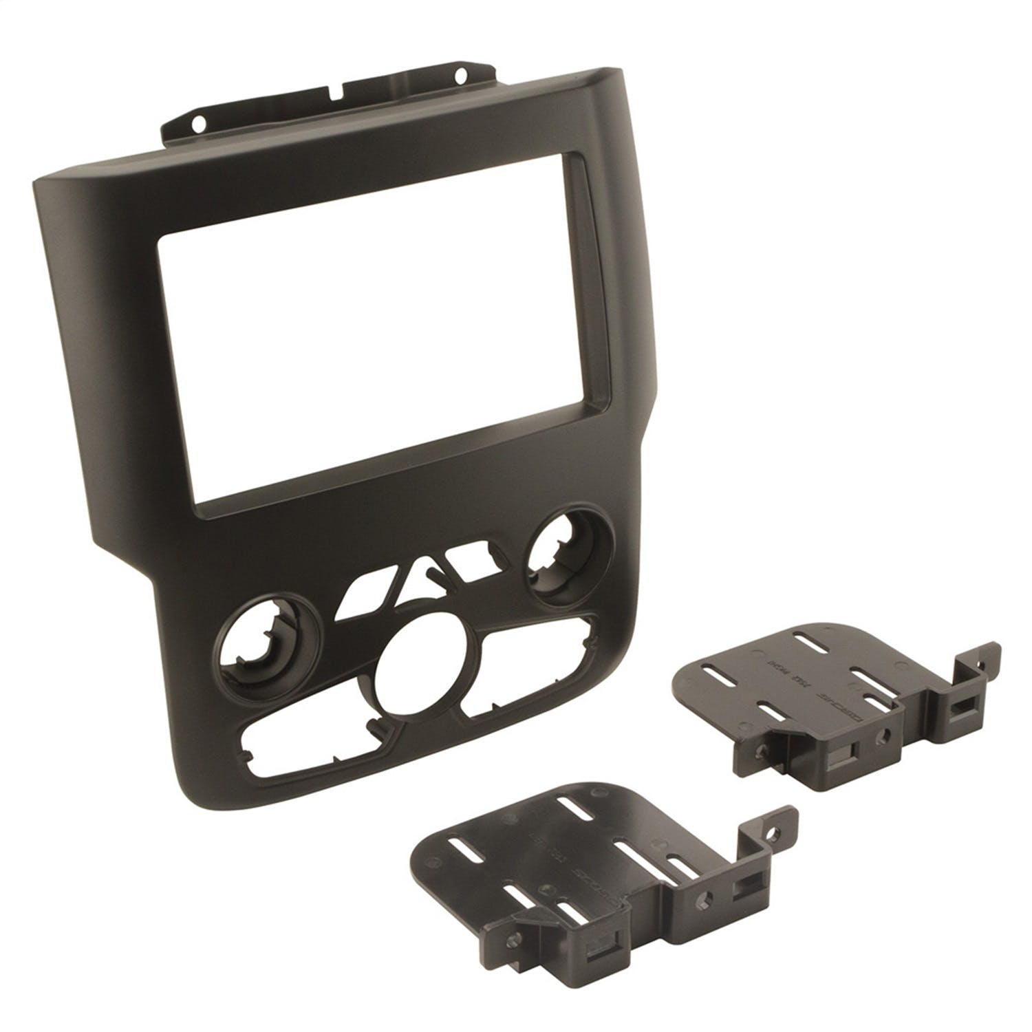 Scosche CR1297DDB Custom Fit ISO Double DIN Dash Kit