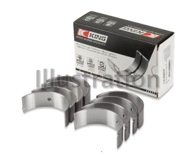 King Engine Bearings Inc CR 409AM0.75 CONNECTING ROD BEARING SET For VW AB, AE, H, M51