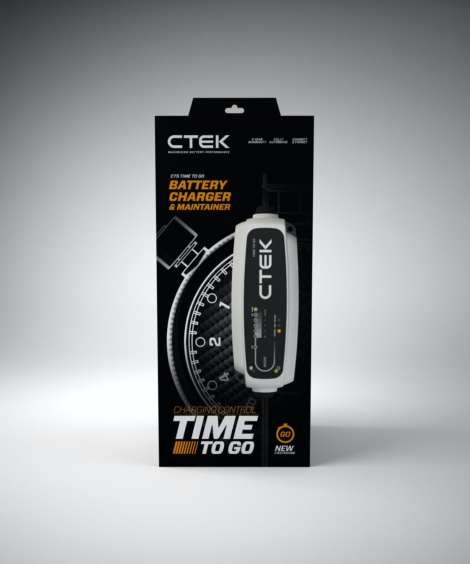 C-TEK 40-255 CT5 TIME TO GO