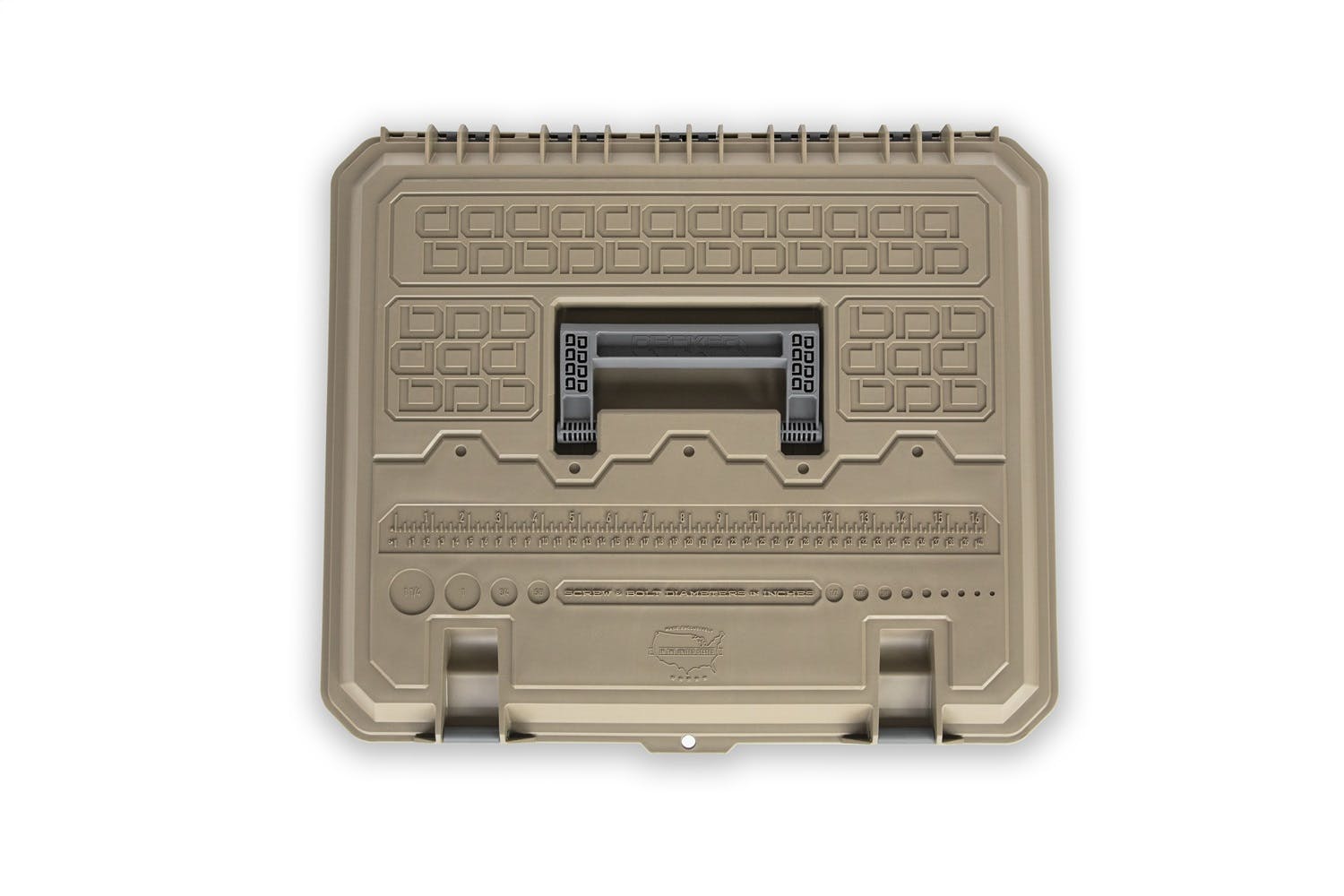 DECKED AD5-DTAN D-Box - Drawer Tool Box - Desert Tan Lid