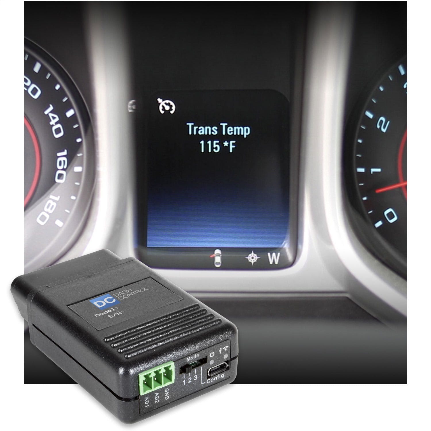 AutoMeter Products DL1020U Dashcontrol Display Controller