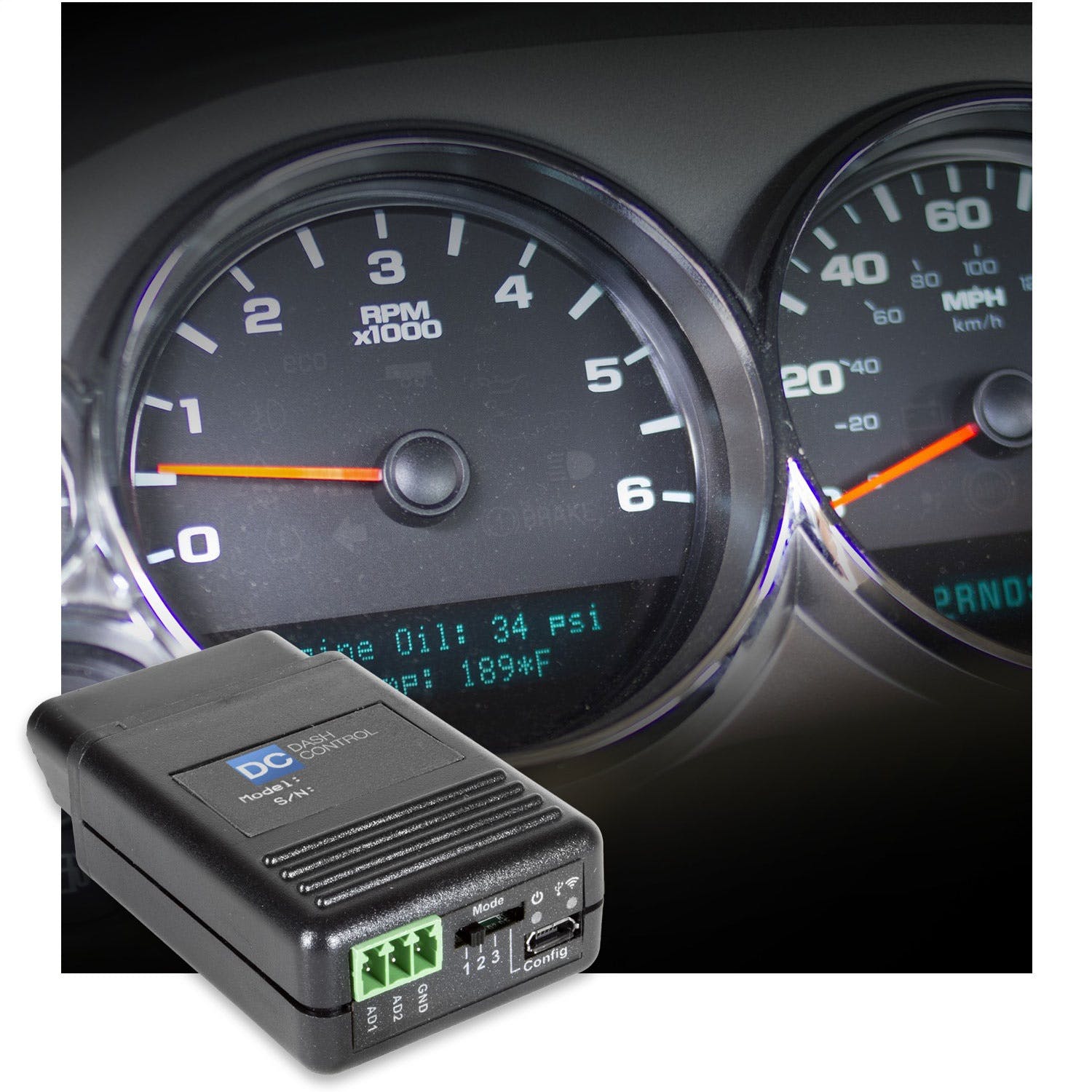 AutoMeter Products DL1040U Dashcontrol Display Controller