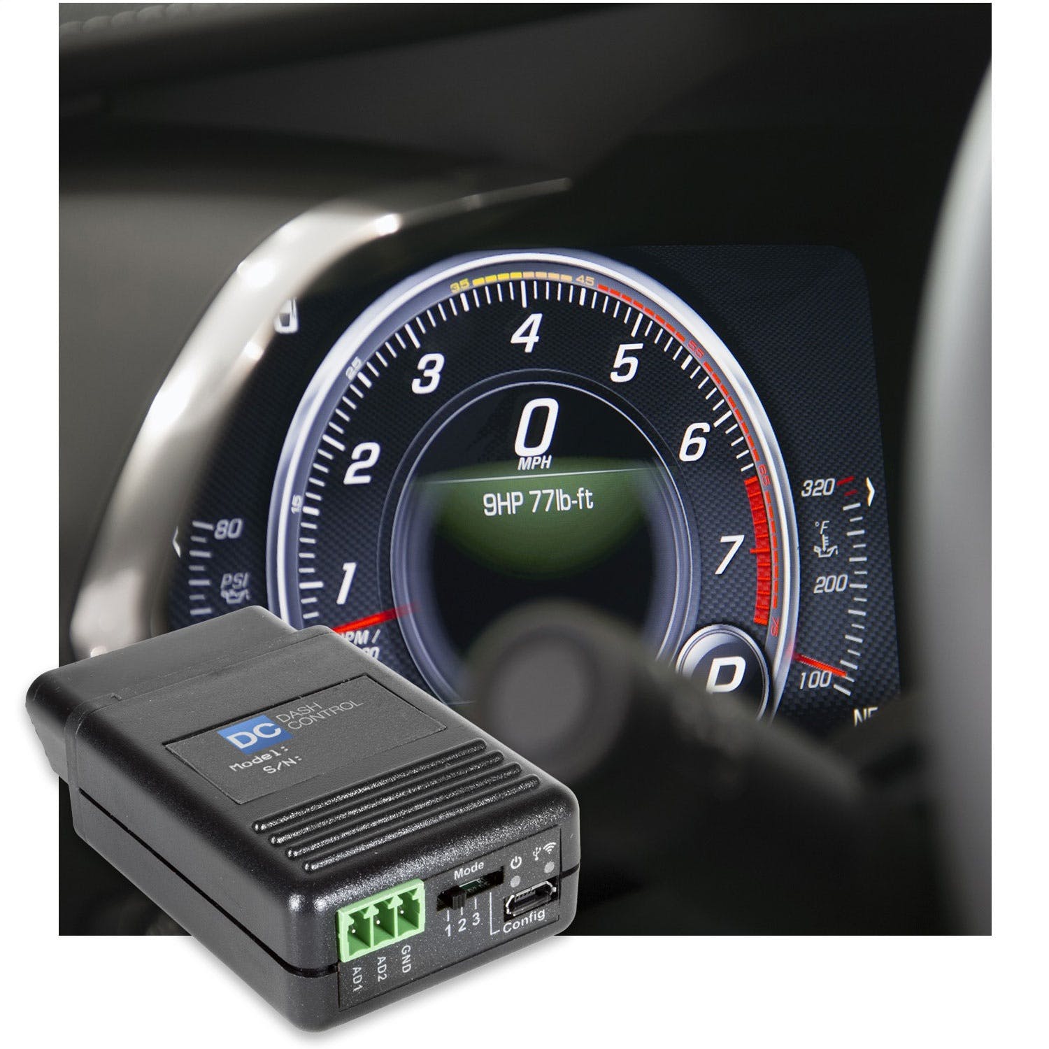 AutoMeter Products DL1066U Dashcontrol Display Controller