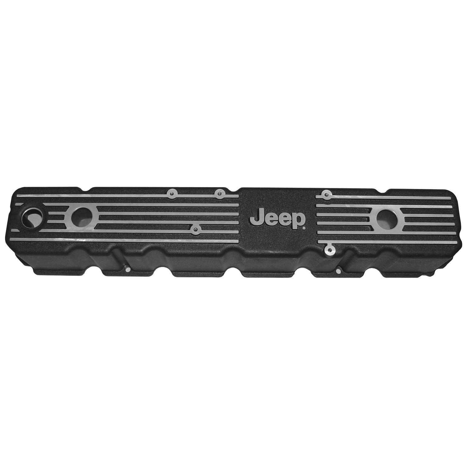 Omix-ADA DMC-6914 Aluminum Valve Cover with Jeep Logo