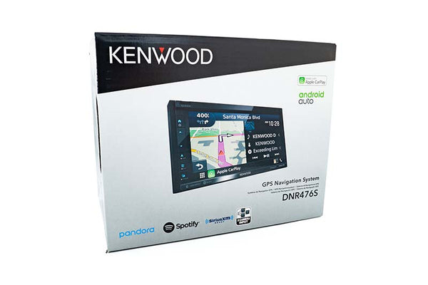 Kenwood DNR476S 2-DIN in-Dash Digital Media Navigation 6.8" Touchscreen Receiver