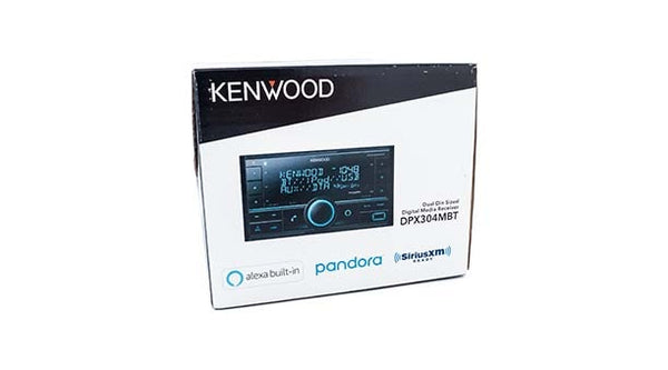 Kenwood DPX304MBT 2-Din Digital Media receiver with Bluetooth
