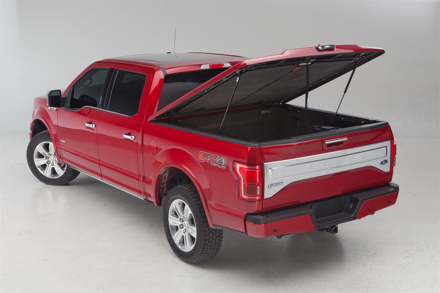 UnderCover UC1118L-G7C Elite LX Tonneau Cover, Pull Me Over Red