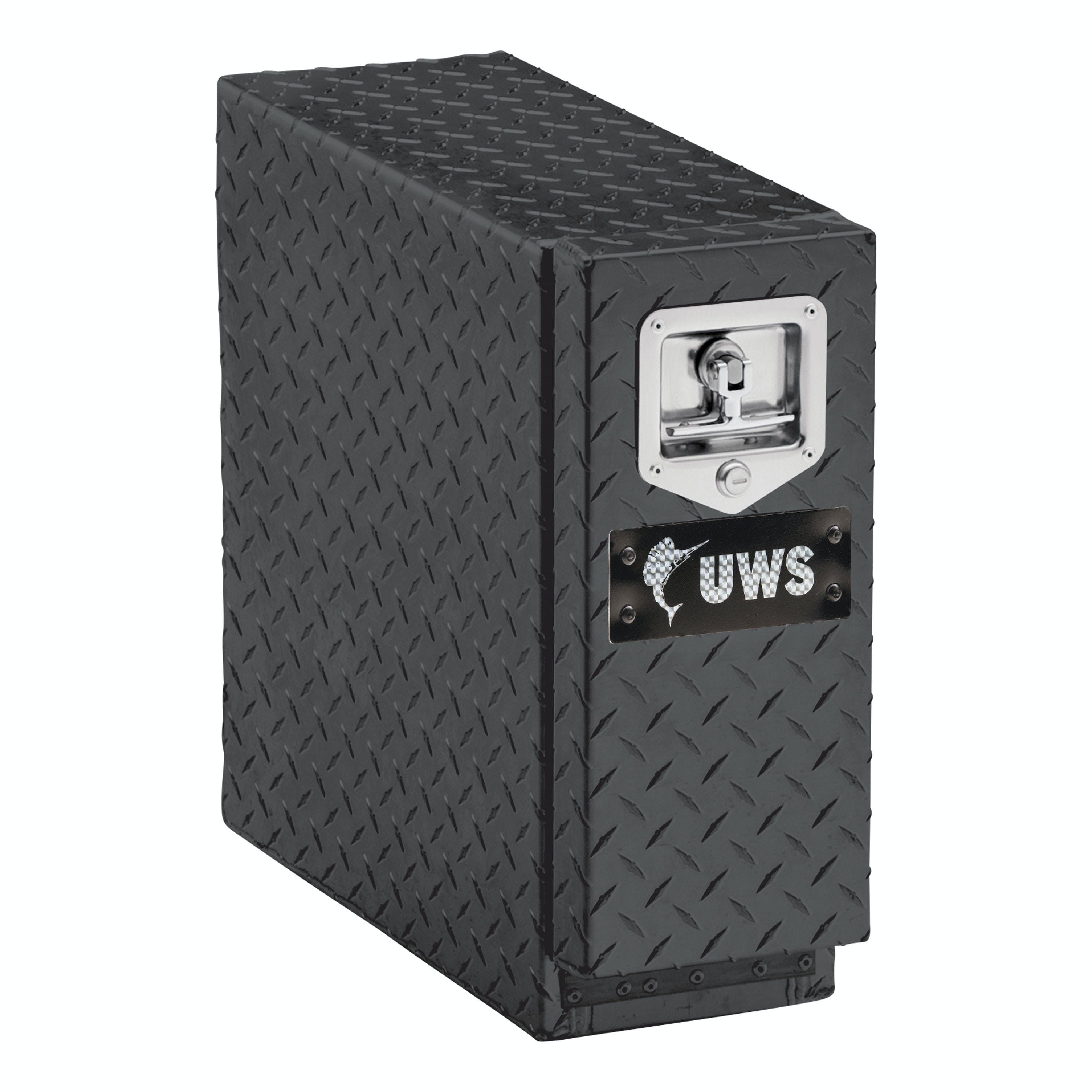 UWS DS-22-BLK 22 inch Aluminum Drawer Slide Black