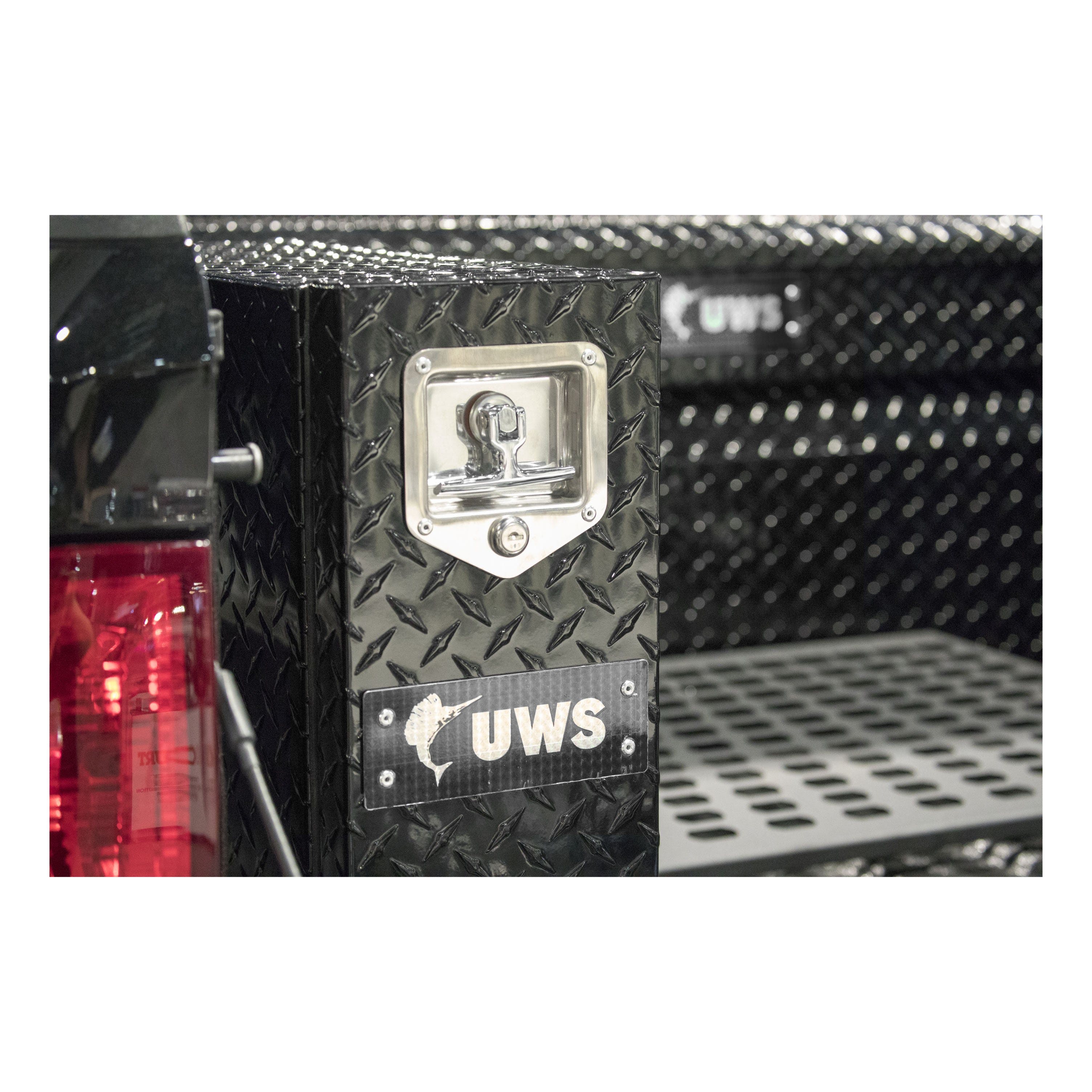 UWS DS-22-BLK 22 inch Aluminum Drawer Slide Black