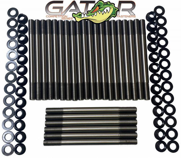 Gator Fasteners Competition Series Head Studs Dodge 1998.5 to 2018 5.9L and 6.7L HSK5967C-CS