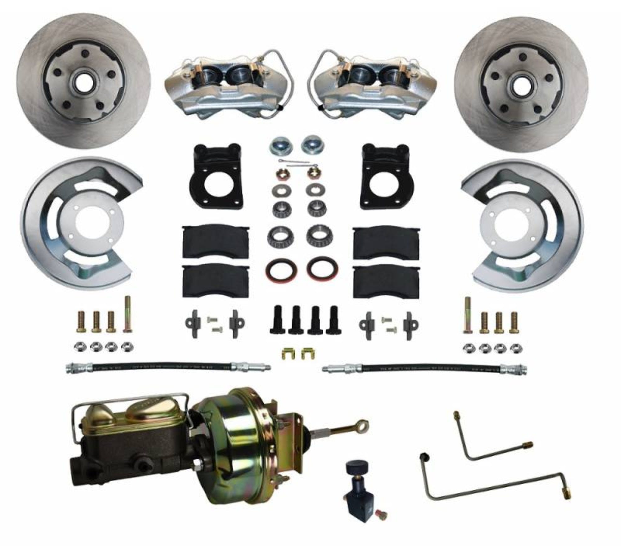 LEED Brakes FC0001-H405A Power Front Disc Brake Conversion Kit- Automatic Transmission