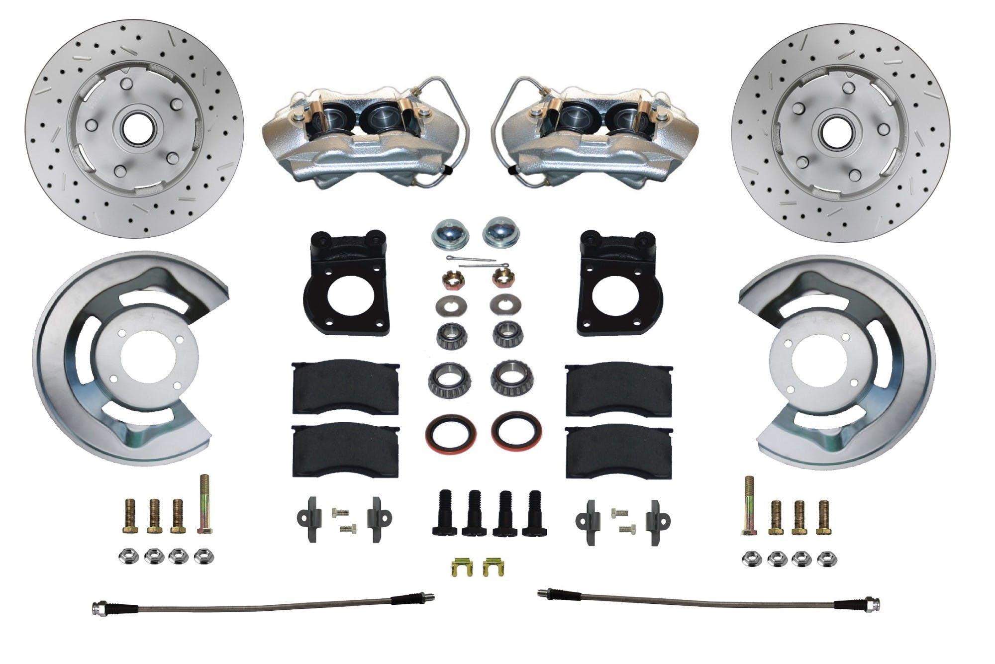 LEED Brakes FC0001SMX Front Spindle Mount Disc Brake Kit w/ MaxGrip XDS