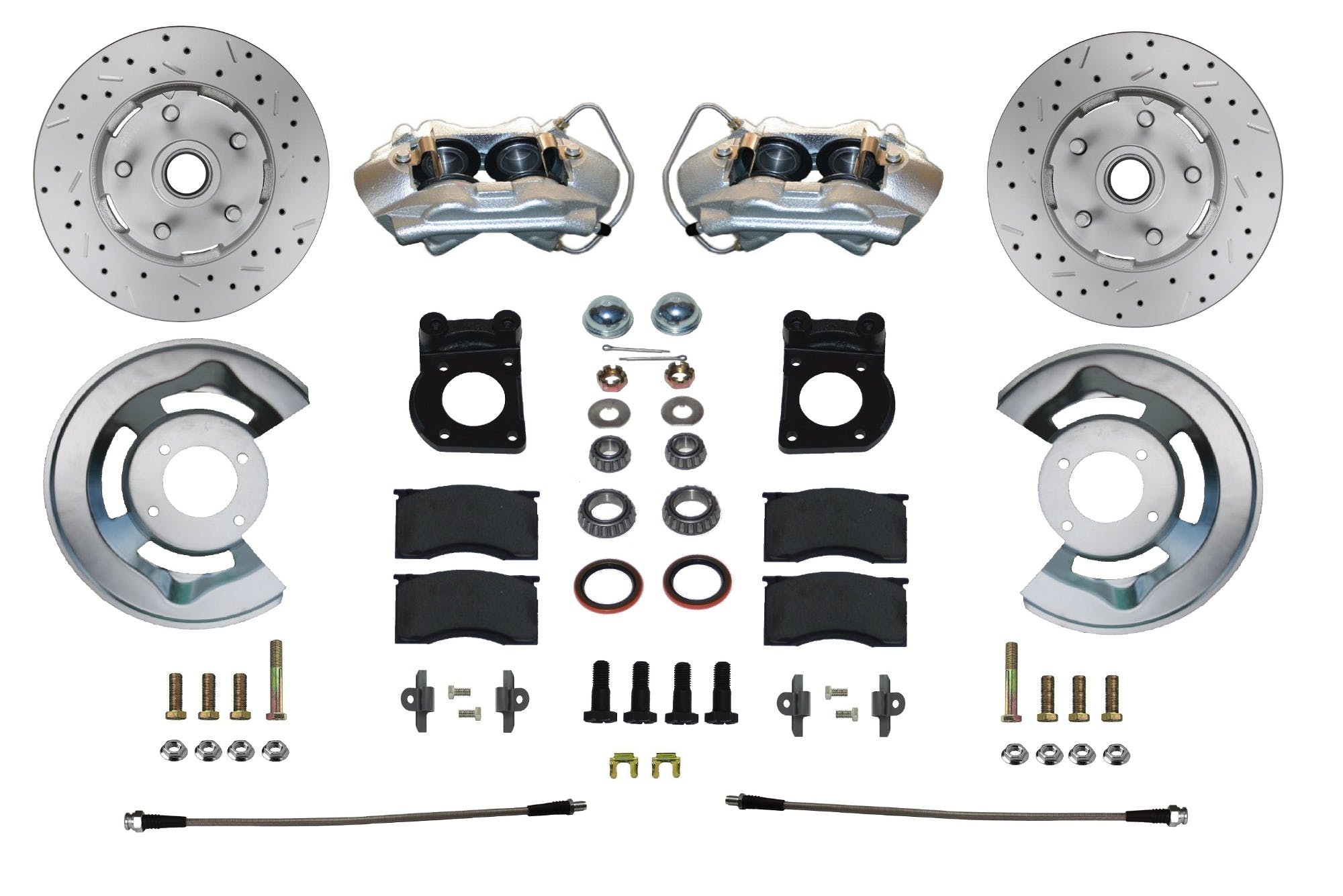 LEED Brakes FC0002SMX Front Spindle Mount Disc Brake Kit w/ MaxGrip XDS