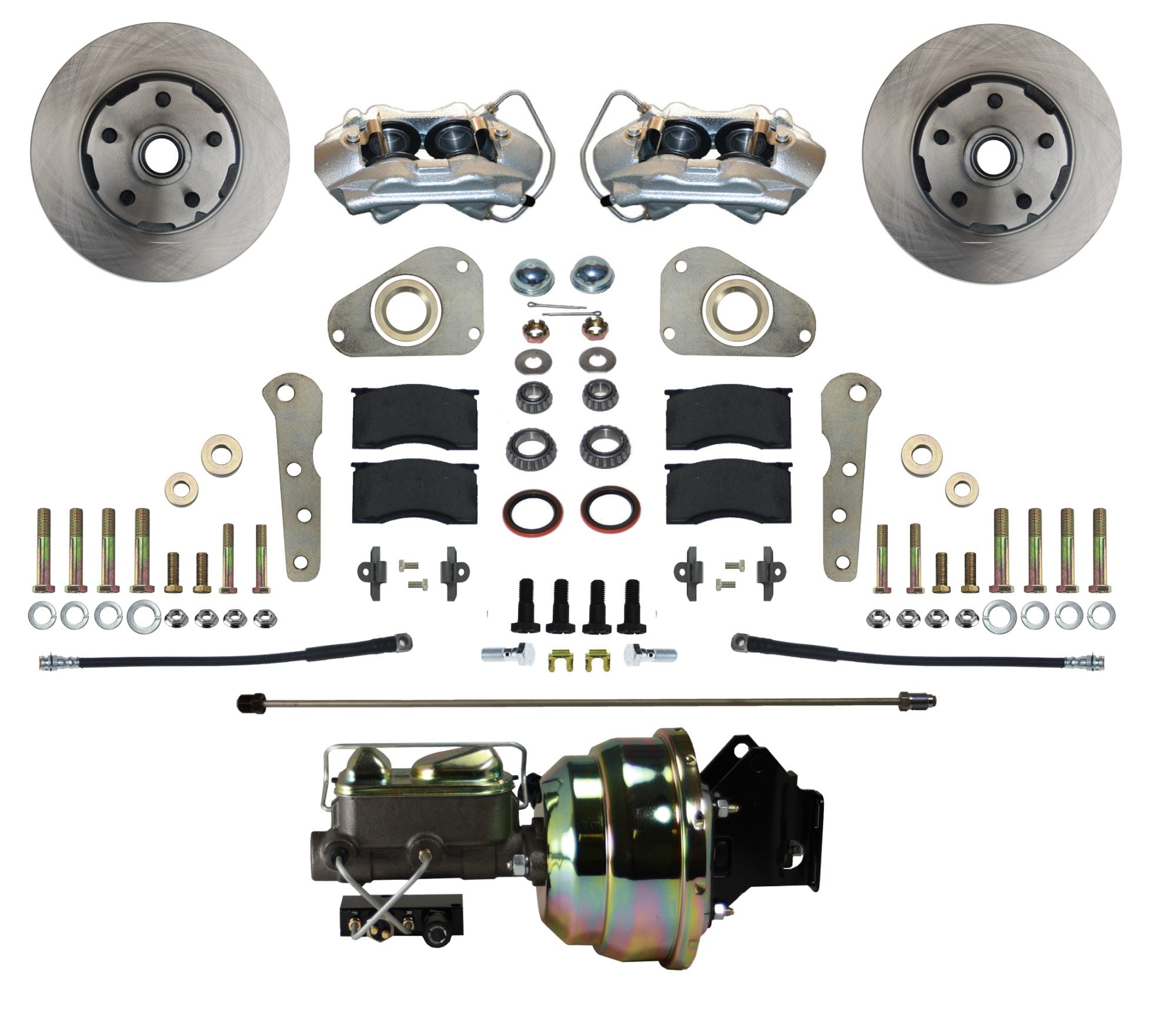 LEED Brakes FC0025-8307 Power Front Disc Brake Conversion Kit