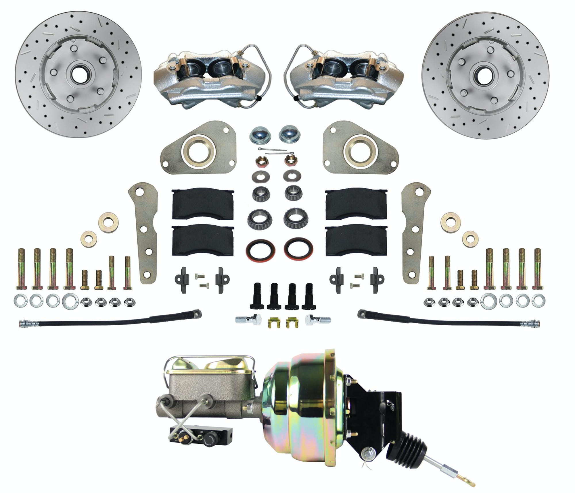 LEED Brakes FC0025-P307X Ford Fullsize Power to Power disc brake kit