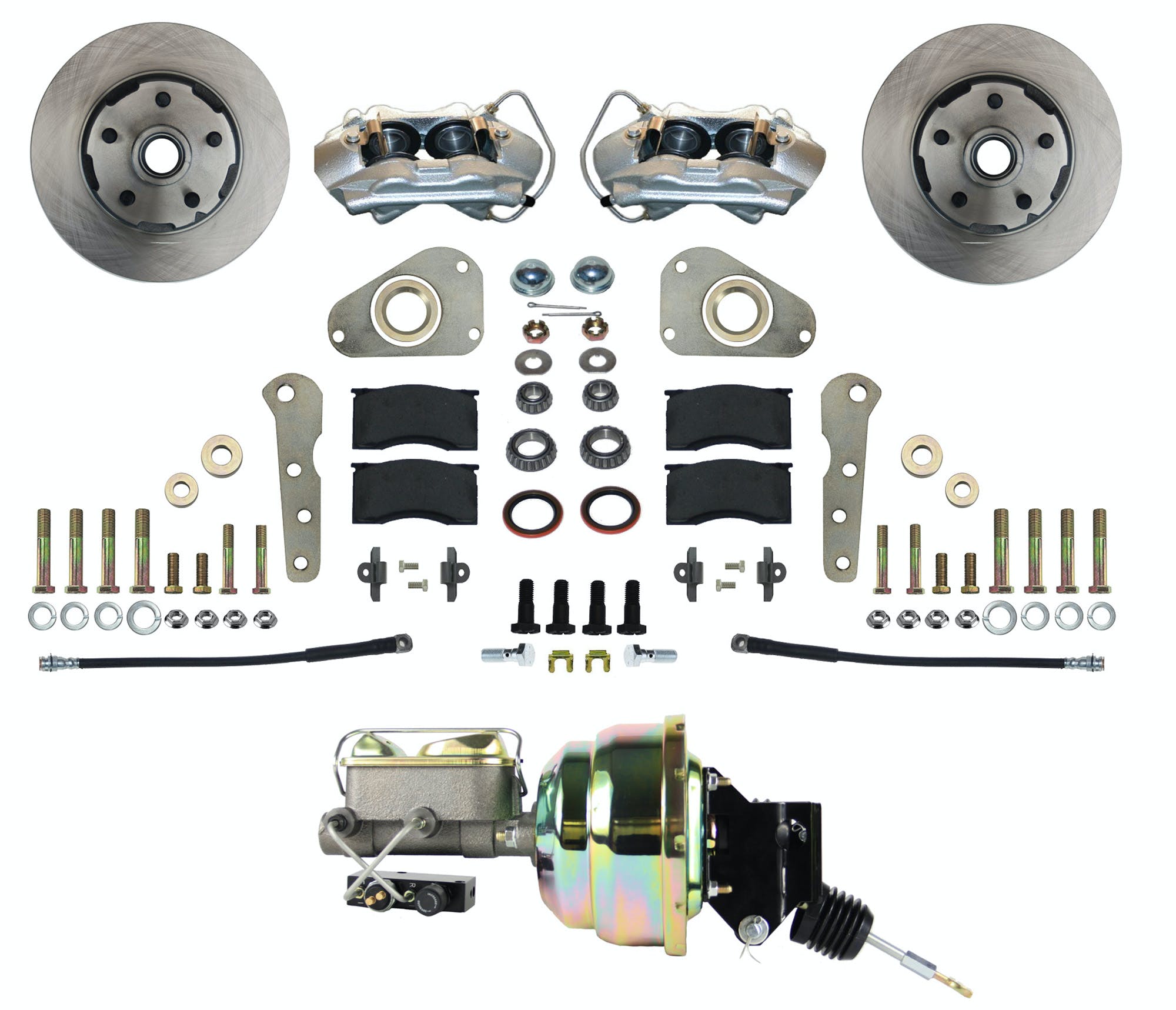 LEED Brakes FC0025-P307 Ford Fullsize Power to Power disc brake kit