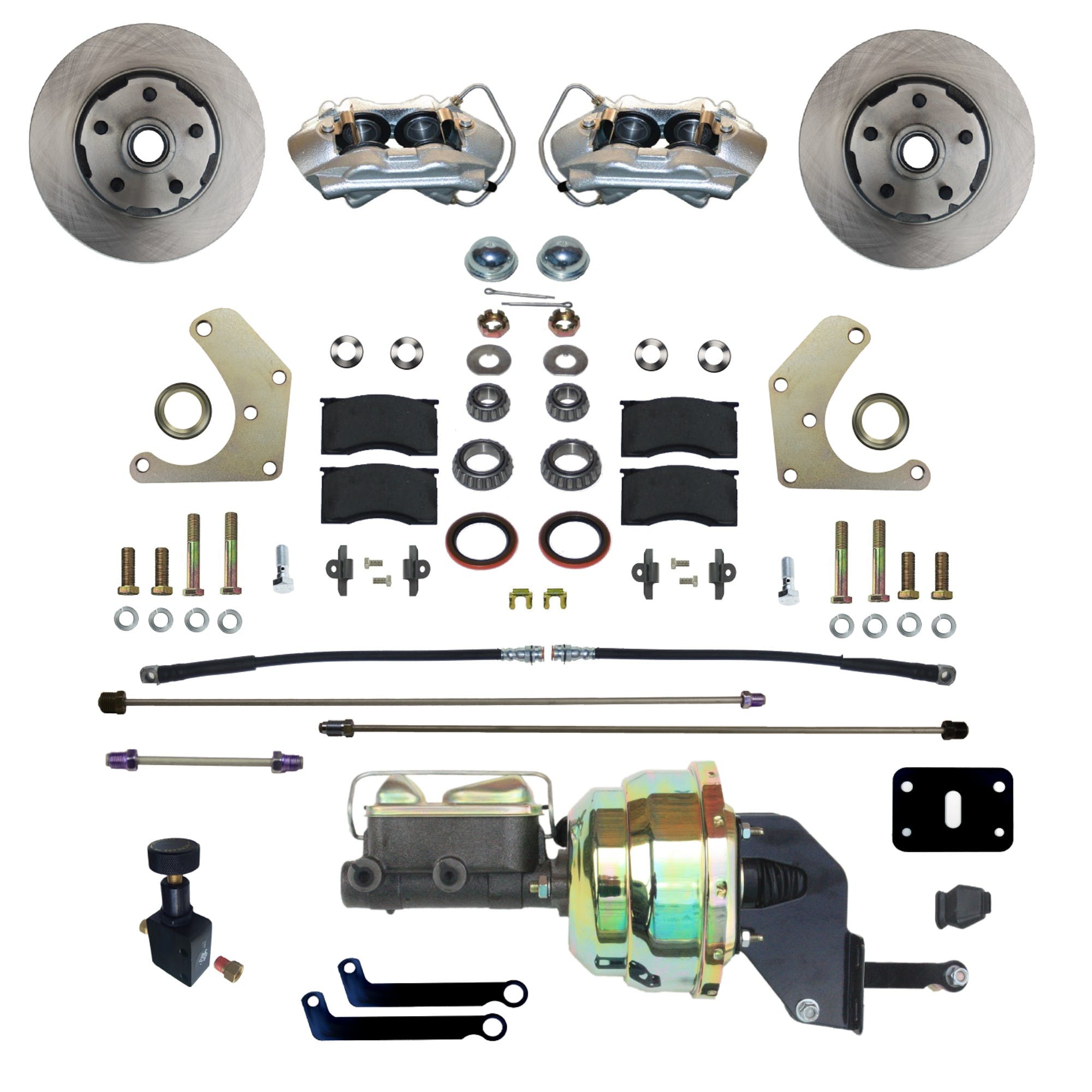LEED Brakes FC2001-8405 Power Front Disc Brake Conversion Kit
