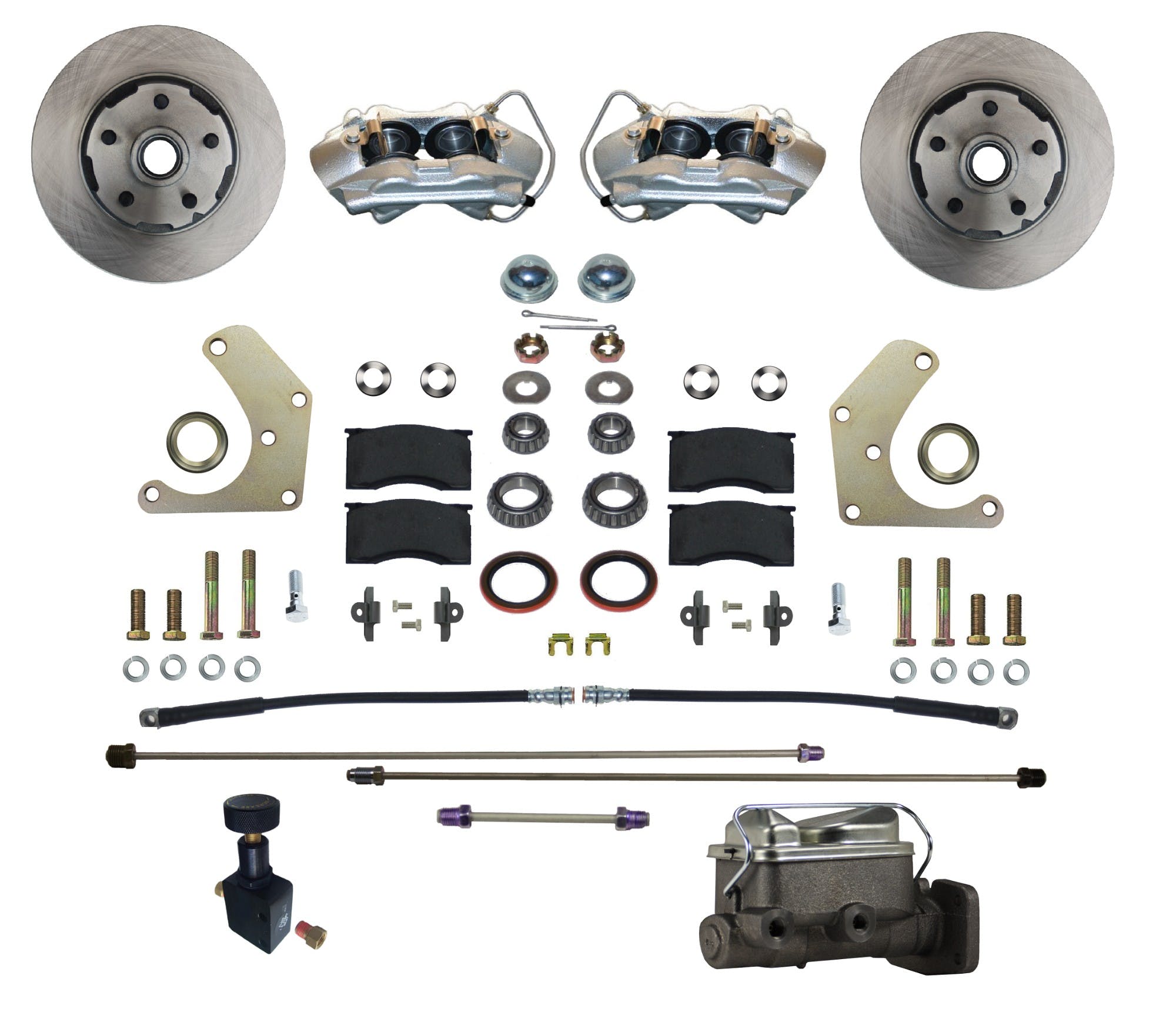 LEED Brakes FC2001-C05 Manual Front Disc Brake Conversion Kit