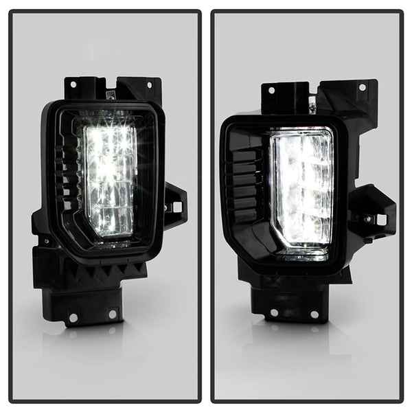 Spyder Auto GMC Sierra 2500HD 3500HD 2020-2022 OEM Full LED Fog Lights W/Universal Switch 9051173