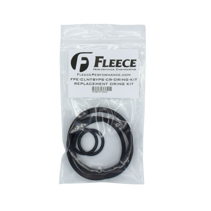 Fleece Performance Replacement O-ring Kit for Cummins Coolant Bypass Kits pn fpe-clntbyps-cr-oring-kit