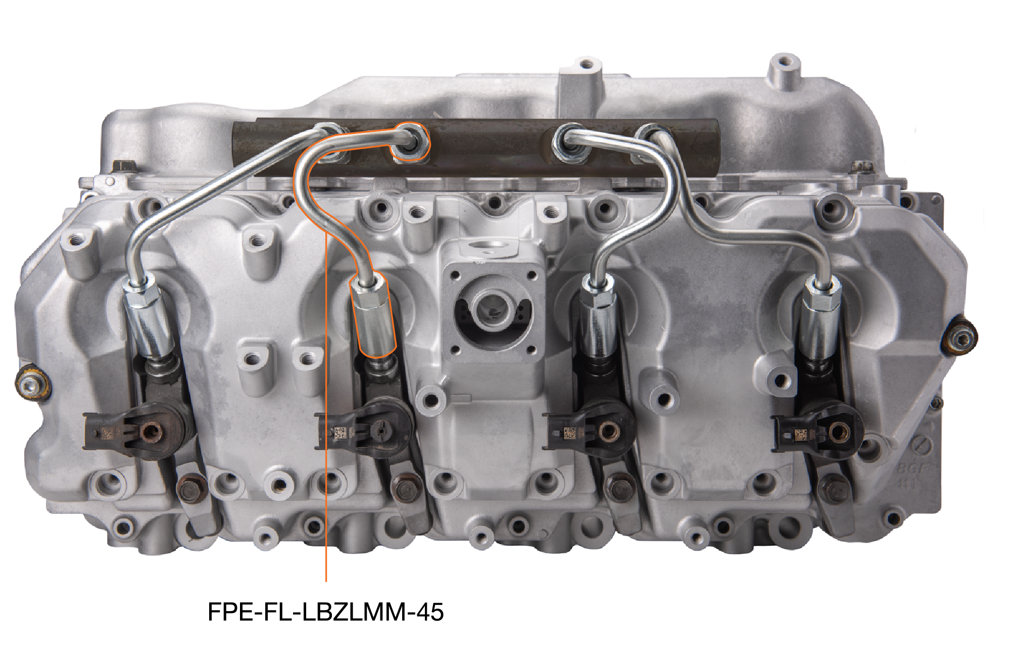 Fleece Performance LBZ/LMM Duramax High Pressure Injection Line (4 and 5) FPE-FL-LBZLMM-45