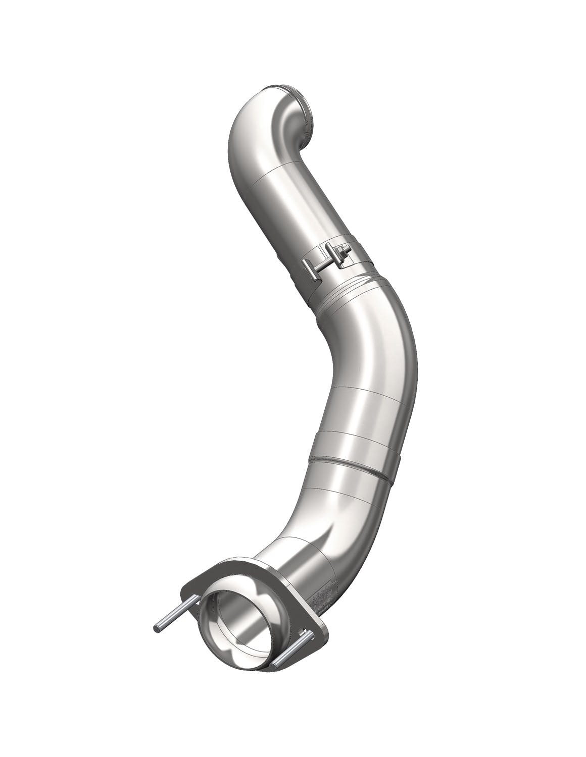 MBRP Exhaust FS9CA459 4in. Turbo Down Pipe; T409-EO # D-763-1