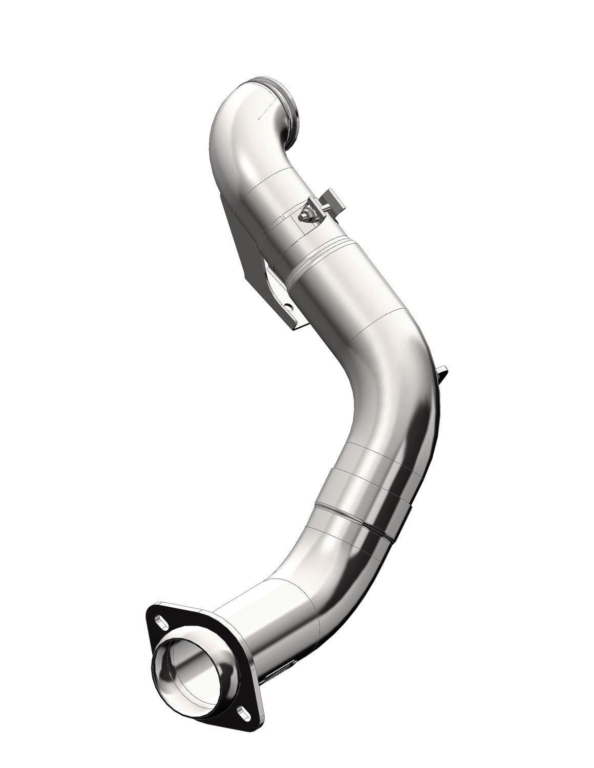MBRP Exhaust FS9CA460 4in. Turbo Down Pipe; T409-EO # D-763-1