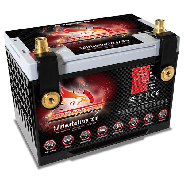 Fullriver Battery FT825-78 Full Throttle 12V Automotive Battery