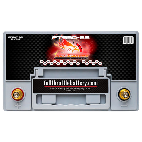 Fullriver Battery FT930-65 Full Throttle 12V Automotive Battery