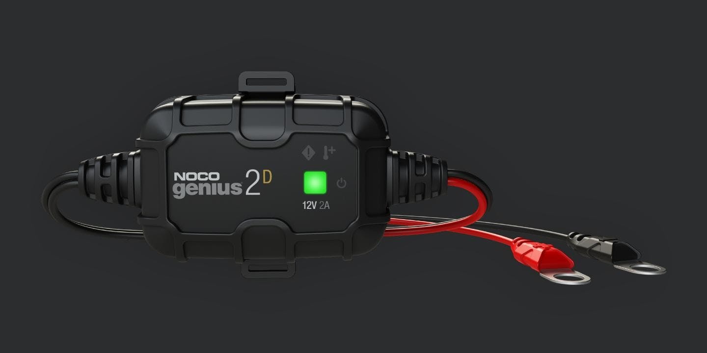 NOCO GENIUS2D 2A Direct-Mount Battery Charger