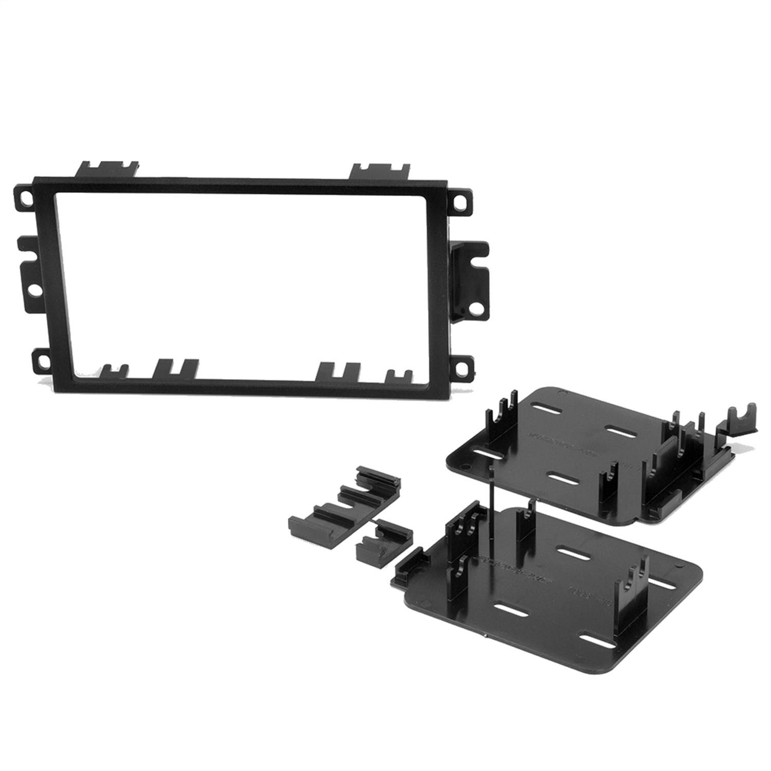 Scosche GM1590DDB Custom Fit ISO Double DIN Dash Kit