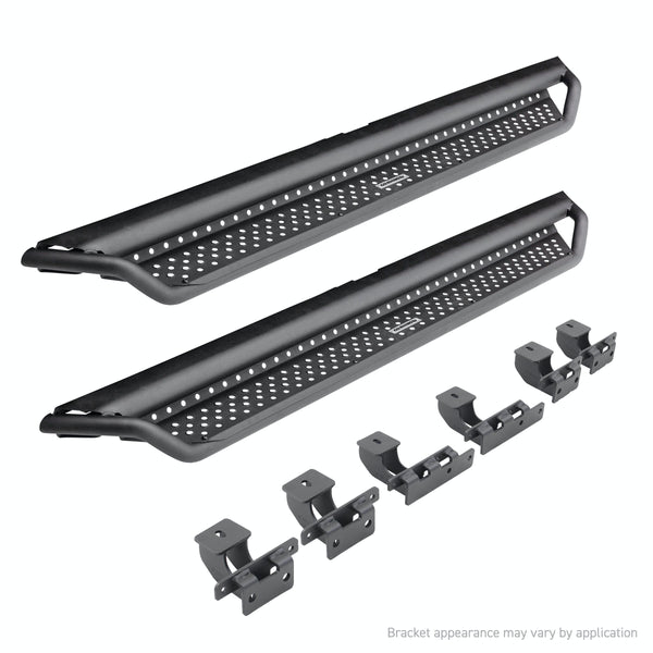 Go Rhino D14506T Dominator Extreme D1 SideSteps - Complete Kit: SideStep + Brackets