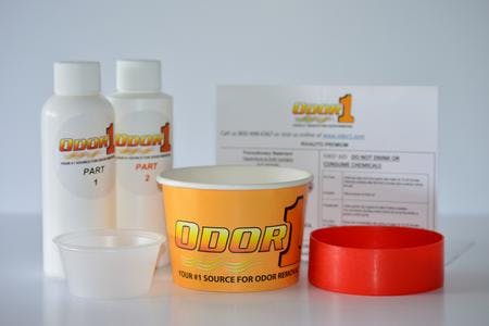 Odor 1 846100 Off-Road Refresh Premium CLO2 Permanent Odor Eliminator, 4 Color, EPA Approved