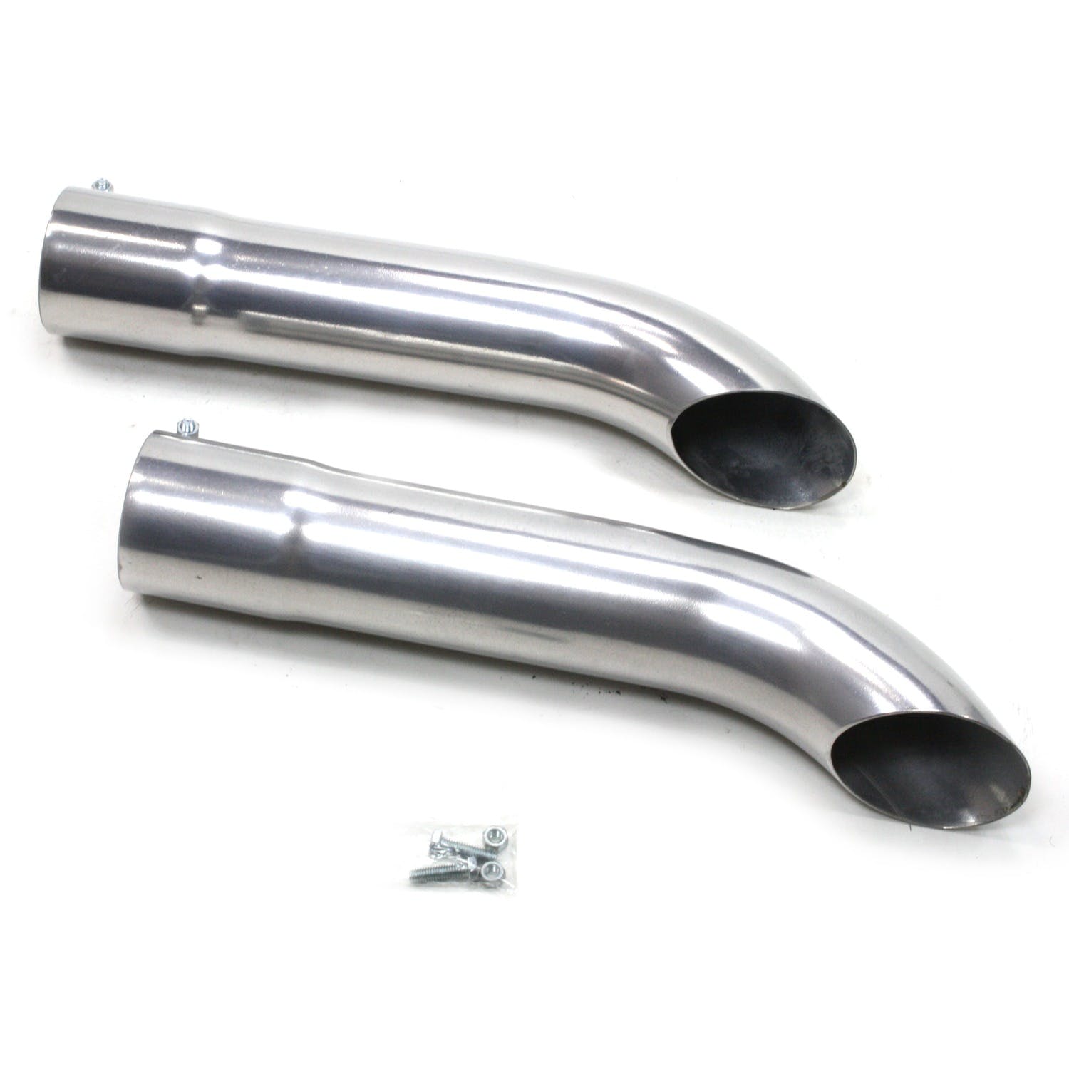 Patriot Exhaust H3812-1 Side Tubes Turnout Muffler Ctd