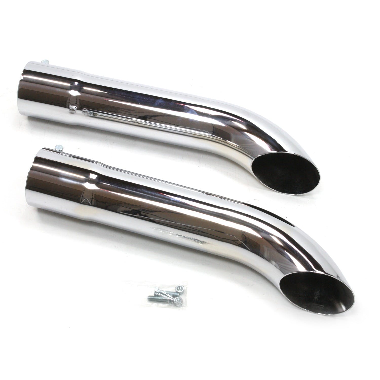 Patriot Exhaust H3818 Side Tubes Turnout Muff Chrm