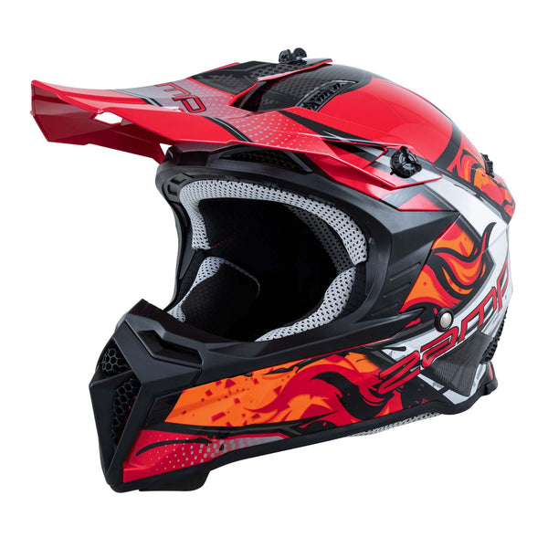 ZAMP Racing FX-4 Red Graphic H777C02L