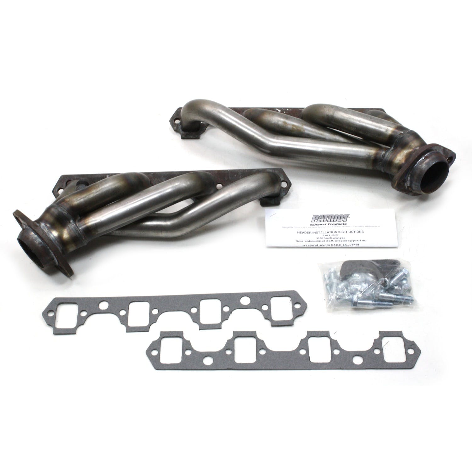 Patriot Exhaust H8477 86-93 Mustang 5.0 Emission Legal Raw
