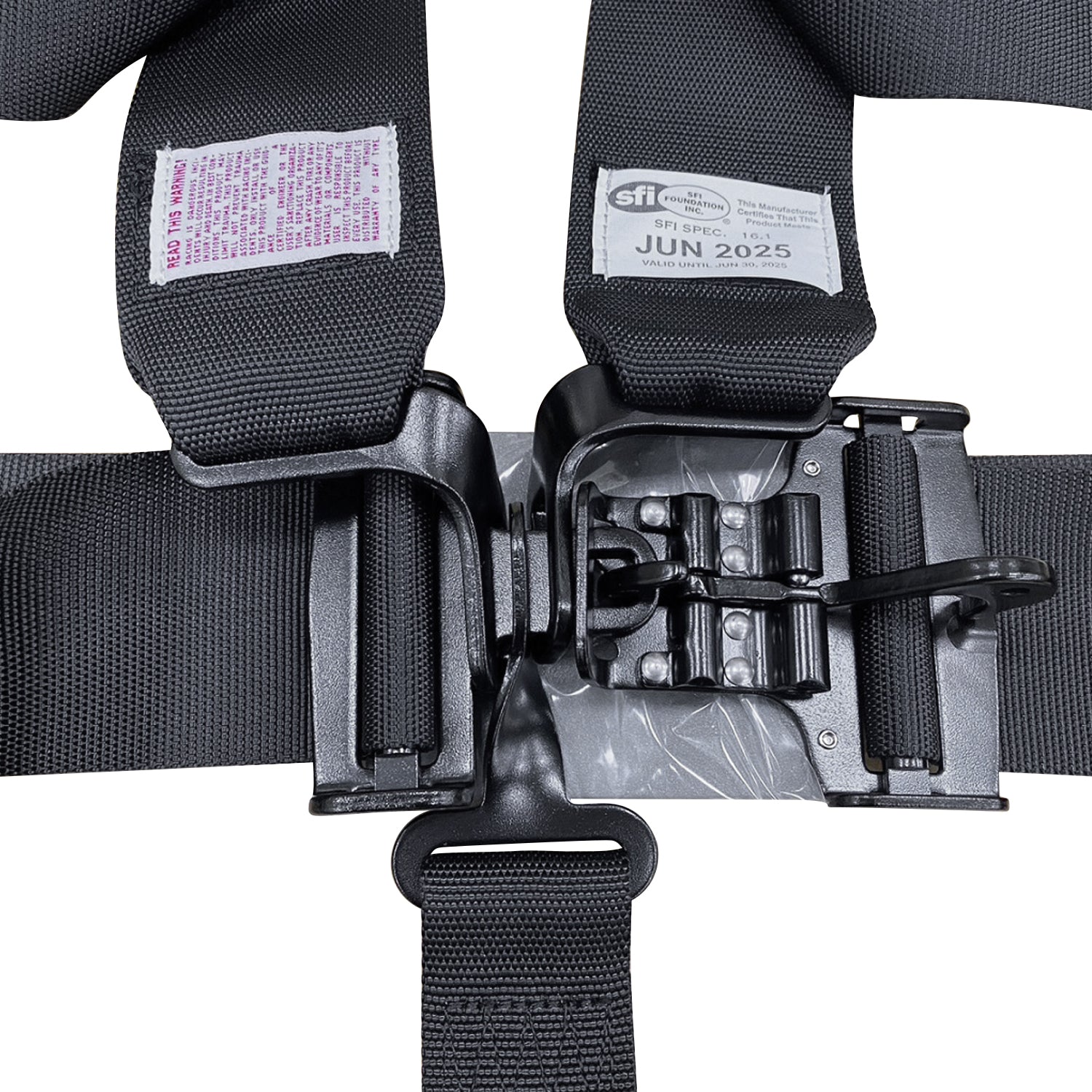 ZAMP Racing Seat Harness Black SFI 16.1 3-inch 5-Point Seat Harness HARN05S003