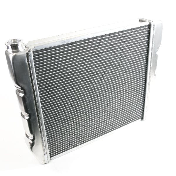 Top Street Performance HC6014 Aluminum Radiator, Chevy, 24 inch x 19 inch x 2-1/4 inch, 1-1/2 inch Top Inlet, 1-3/4 inch Bottom Outlet