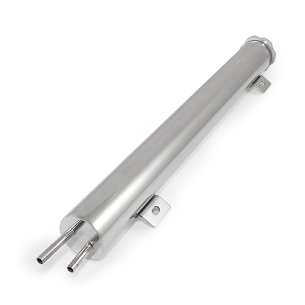Top Street Performance HC6325 Stainless Steel Overflow Tank - 2 inch X 19 inch