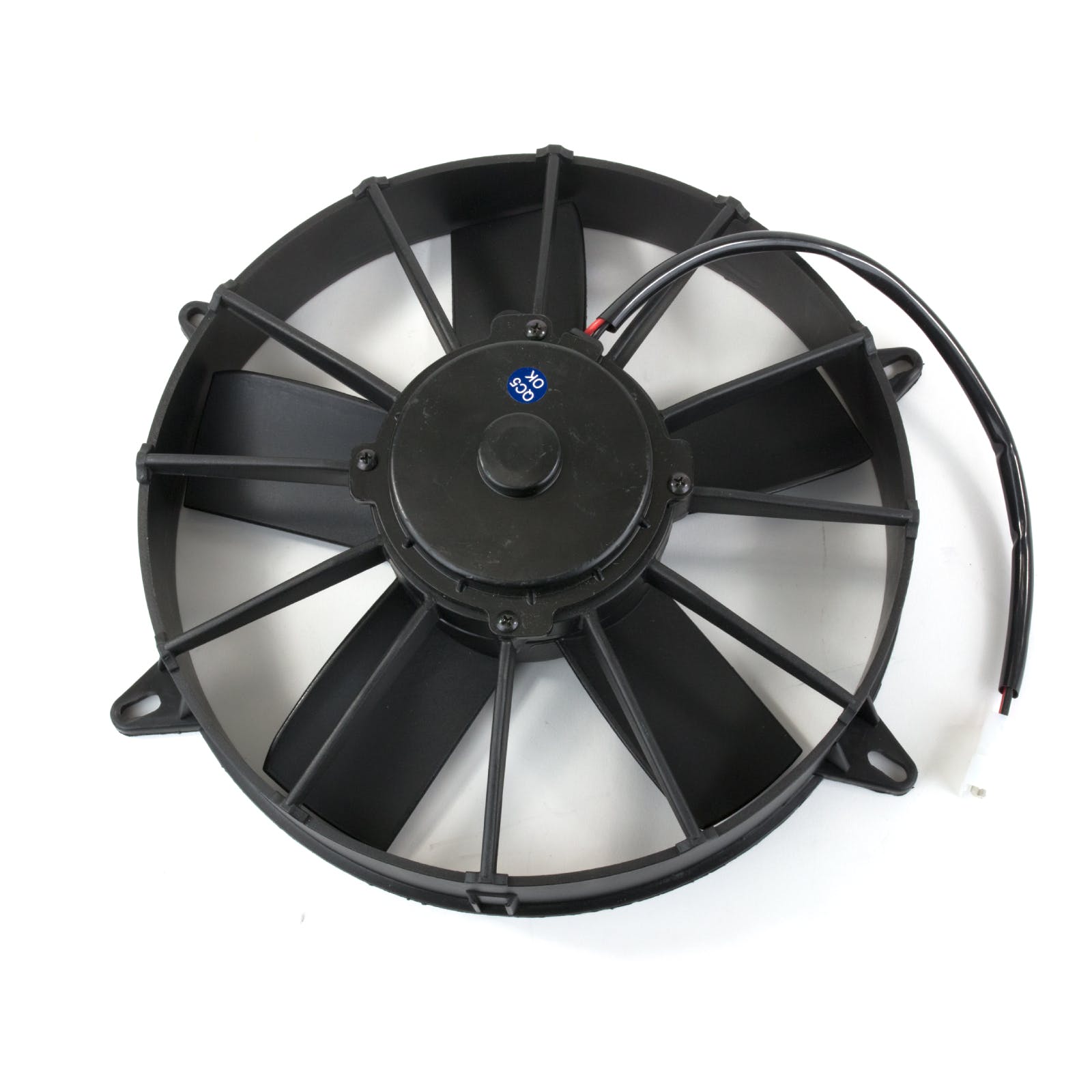 Top Street Performance HC7211 11 inch Proflow Universal Electric Cooling Fan, Straight Blade, Puller, 1,400 CFM